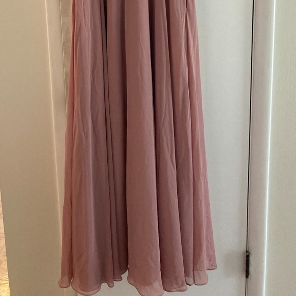 Azazie Kate (size A8, size 4-6) Dusty Rose - Picture 6 of 8